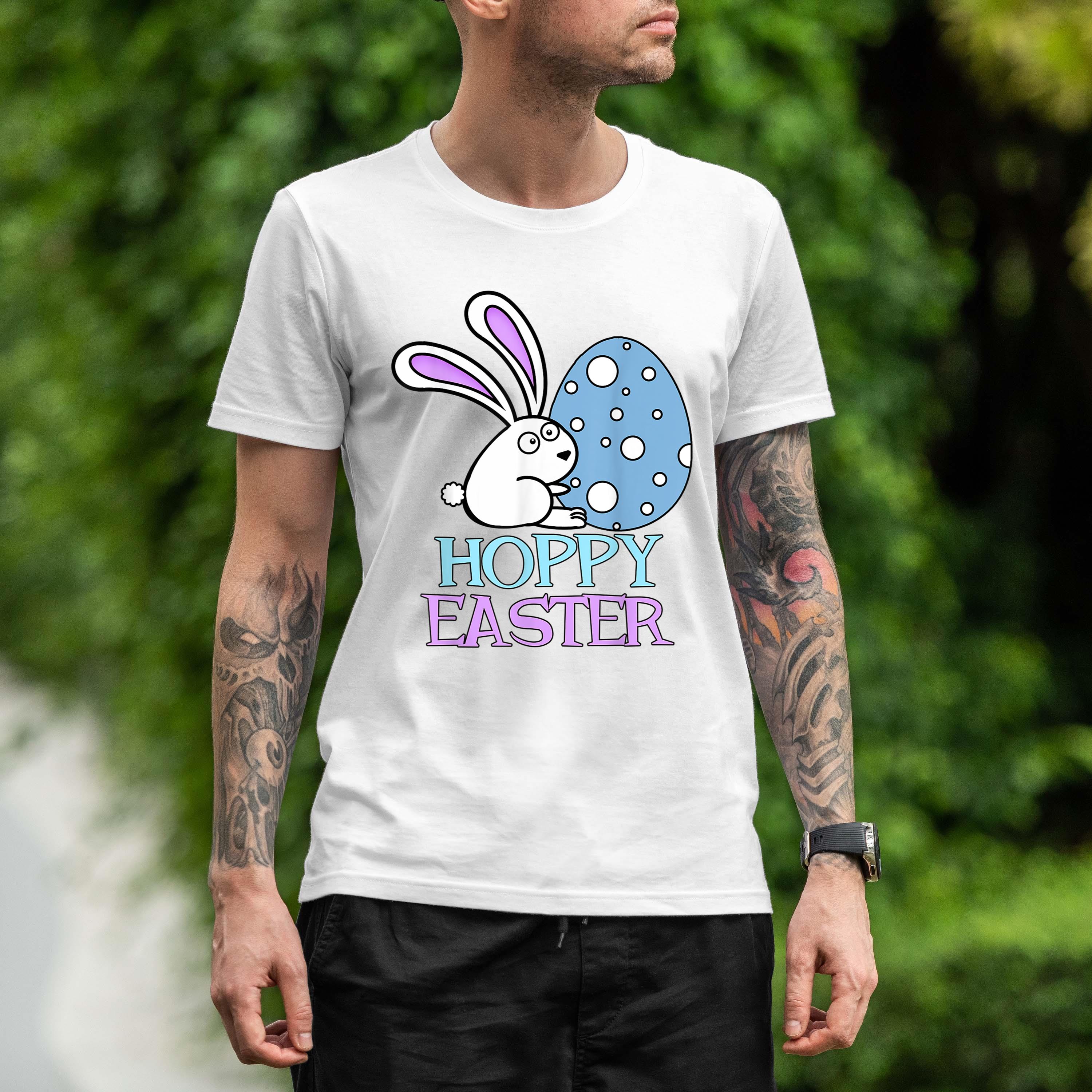 Hoppy Easter Day Bunny And Easter Egg Shirt 